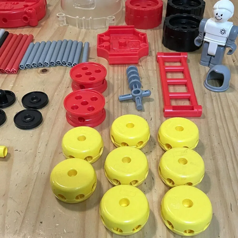 Tinkertoy Space Explorer Set Vintage 1995 Playskool Near Complete‎